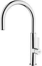 Teka FOT 995 Kitchen Faucet, Chrome Finish, High Rotating Spout, Ceramic Disc Cartridge, Anti-limescale Aerator, Easy Quick Fixing System