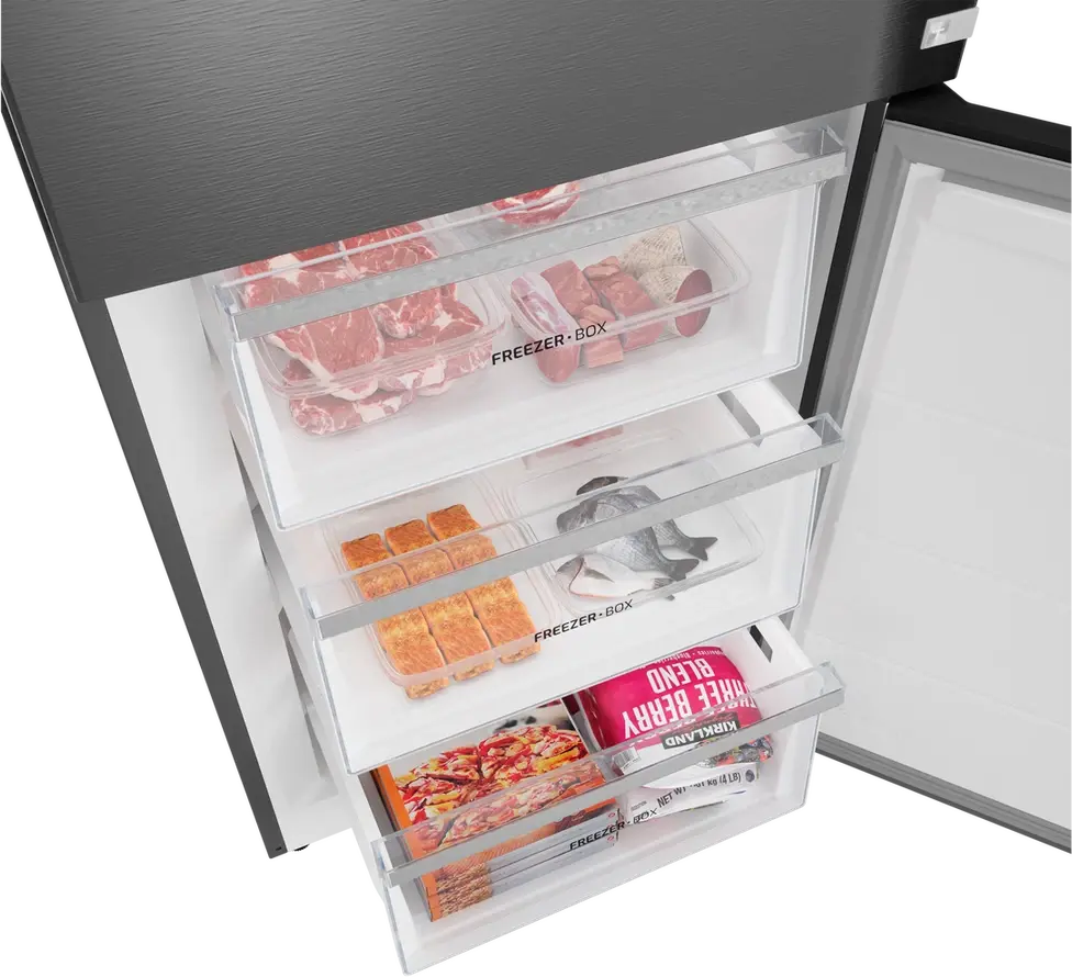 Холодильник Teka RBF 84680 SS с морозильной камерой, Total No Frost, Inox, инверторный мотор, DualTemp, Metal Cooling, объем 338 л, 60x70x185 см