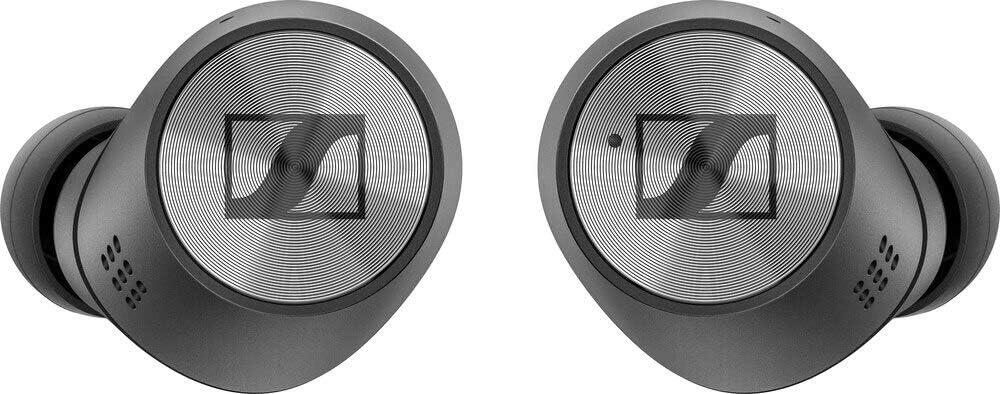 Casca Sennheiser Momentum True Wireless 2 TWS, Anulare Zgomot Activ ANC, Bluetooth 5.1, aptX, Drivere Dinamice 7mm, IPX4, Alb Color: Black