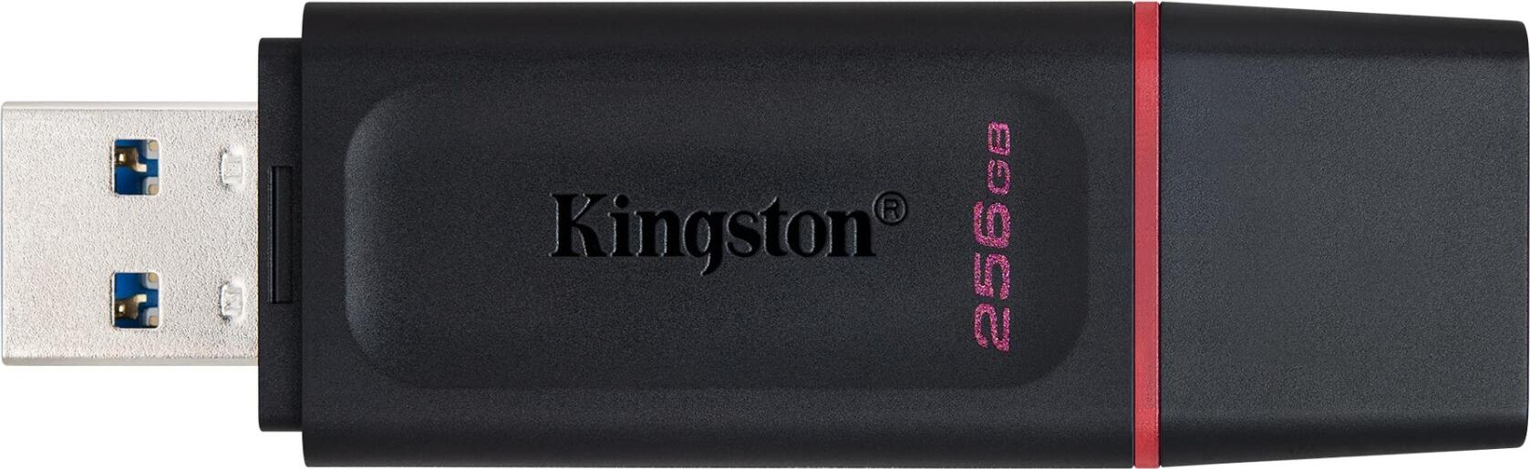 Kingston DataTraveler Exodia DTX USB 3.2 Gen 1 Flash Drive 64GB, Portable Storage with Protective Cap and Teal Keyring Loop Green 256 GB