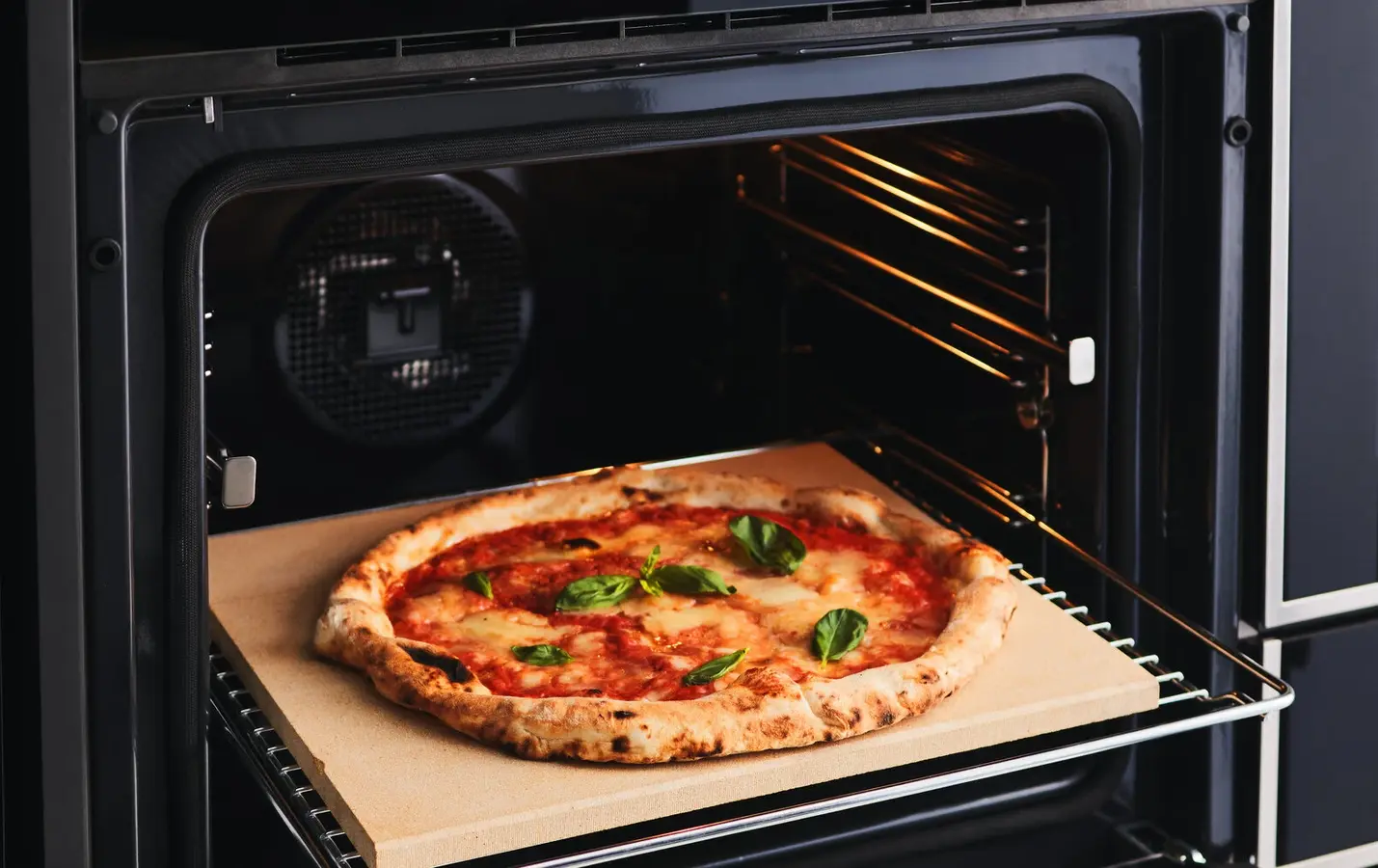 Teka HLB 8510 P MastroPizza Built-in Oven, Pyrolysis & HydroClean PRO, 70L, A+ Energy Class, Surround Temp Turbo, Touch Control, SoftClose, Pizza Stone