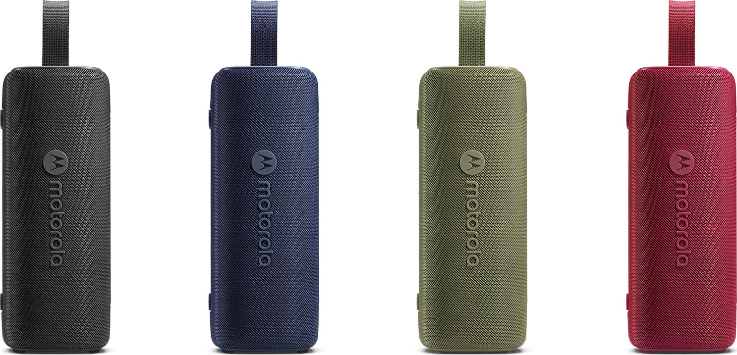 Motorola ROKR 600 Portable Bluetooth 5.3 Speaker - Blue, 30W Output, IP67 Waterproof, Deep Bass, Broadcast Link 20+ Units, 6h Playtime, USB-C