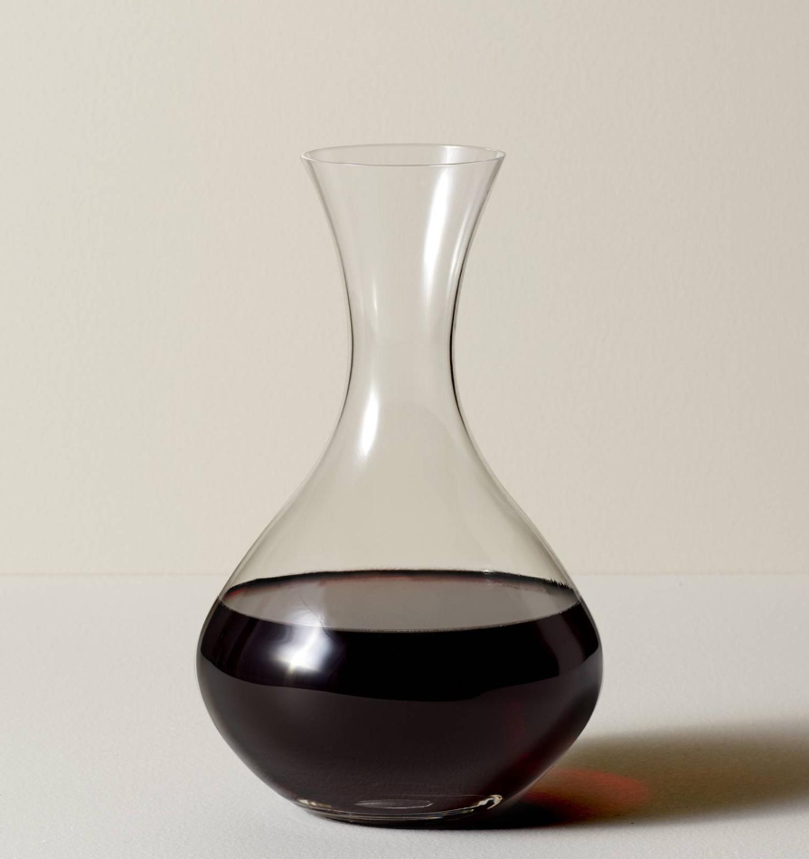 Decantor de vin Bohemia Royal 1500 ml, din cristal de Bohemia premium lucrat manual, transparent, pentru aerisirea vinurilor roșii și albe