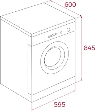 Teka SHK 70840 WH Heat Pump Condenser Dryer, 8 kg Capacity, Energy Class A++, 14 Programs, SoftCare Stainless Steel Drum, Digital Display, White