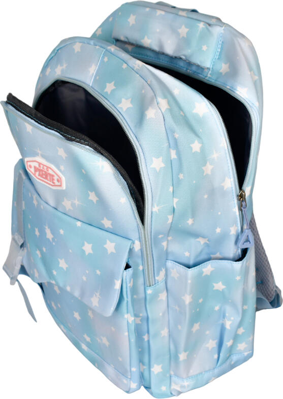PXRTE 2341R School Backpack 25L, 15-inch Laptop Sleeve, 2 Compartments, Anatomic Back, Water-Repellent Polyester, Reflective Strips