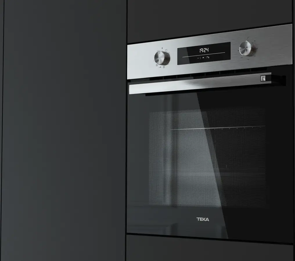Cuptor Incorporabil Multifunctional Teka HSB 6350 P SS NEO, Capacitate 70L, Clasa Energetica A+, Curatare DualClean Pirolitica si HydroClean, Inox