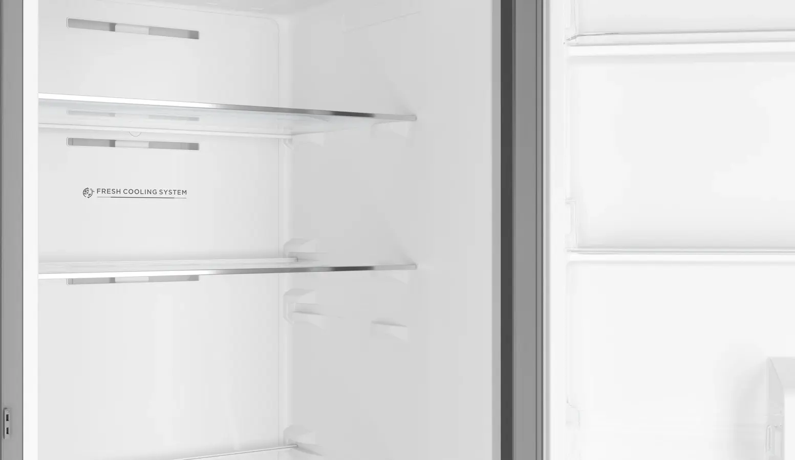 Teka RSL 75640 SS Free-standing Single Door Larder Refrigerator, Full No Frost, 362L Capacity, Stainless Steel Inox, Touch Control, LED Lighting, 185cm