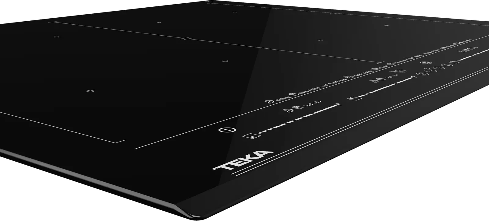 Teka IZF 68700 MasterSense FullFlex Induction Cooktop, 60cm Ceramic Glass, Touch Control MultiSlider, Power Plus, Night River Black