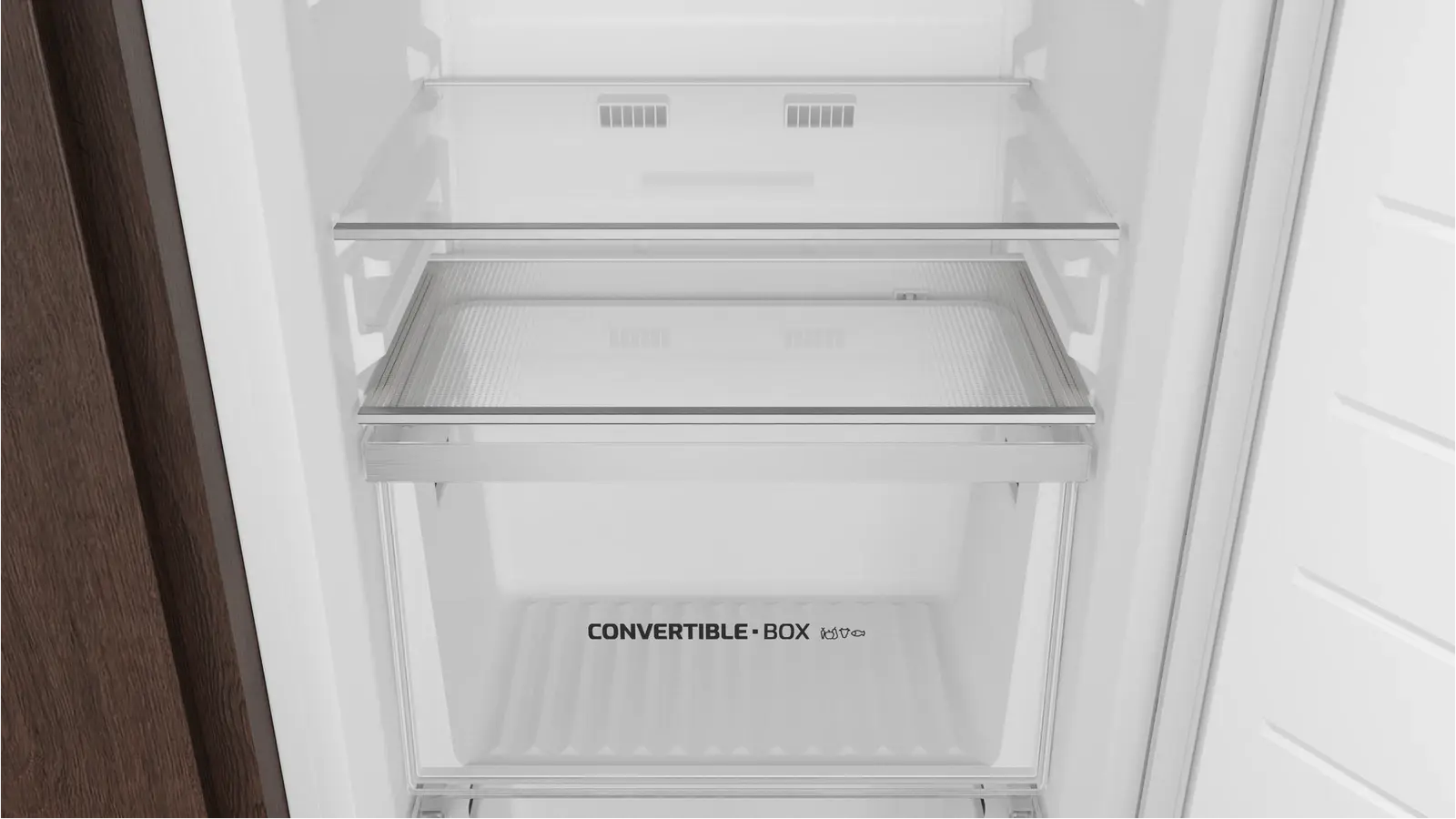 Congelator încorporabil Teka RSF 73385 FI, Total No Frost, Motor Inverter, Capacitate 212L, Clasa Energetică D, Sistem Culisare, VitaCare Box, Alb, 178.5 cm