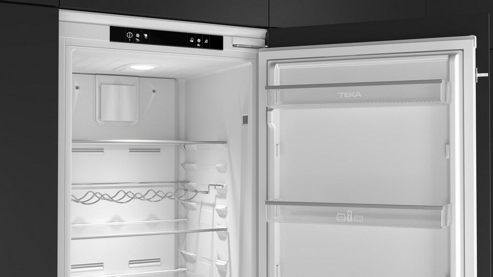 Teka RBF 77360 FI Integrated Combi Refrigerator, LongLife No Frost, Energy Class E, 284L Total Volume, Electronic Control, White, 193.5 x 54 x 54.5 cm