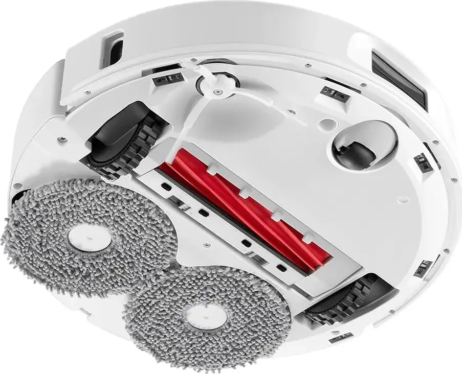 Roborock Q Revo MaxV Robot Aspirator si Mop cu Suctie 7000 Pa, Design FlexiArm, Evitare Obstacole Reactive AI, Doc de Spalat Mopuri cu Apa Calda 60C, Alb