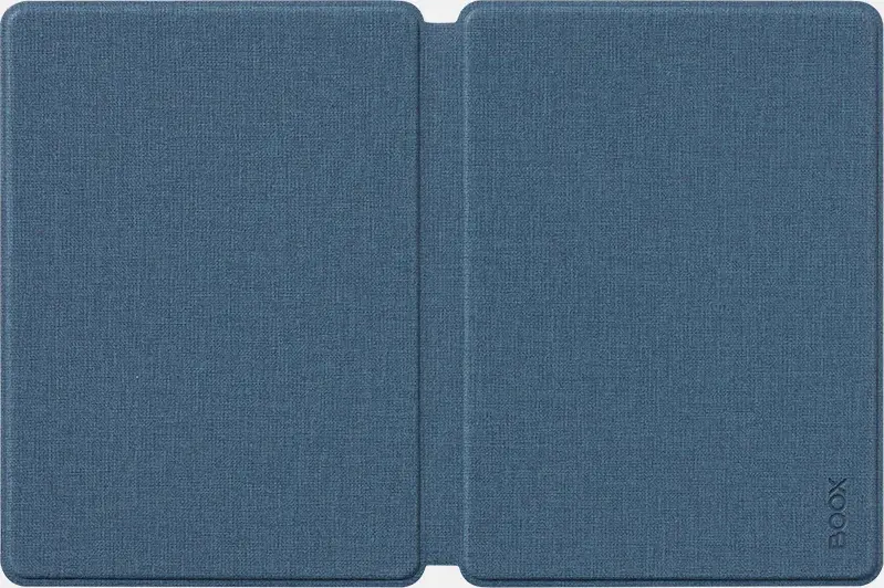 Onyx Boox Go 6 (Gen II) Magnetic Case - Navy Woven Textured Fabric Protective Cover with Auto Sleep/Wake and Magnetic Attachment