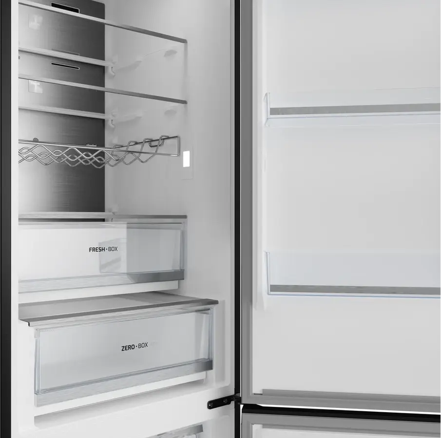 Teka RBF 88680 SS Free-standing Bottom Freezer Refrigerator, Total No Frost, Inverter Compressor, Stainless Steel, 378L Capacity, 59.5x201x70 cm