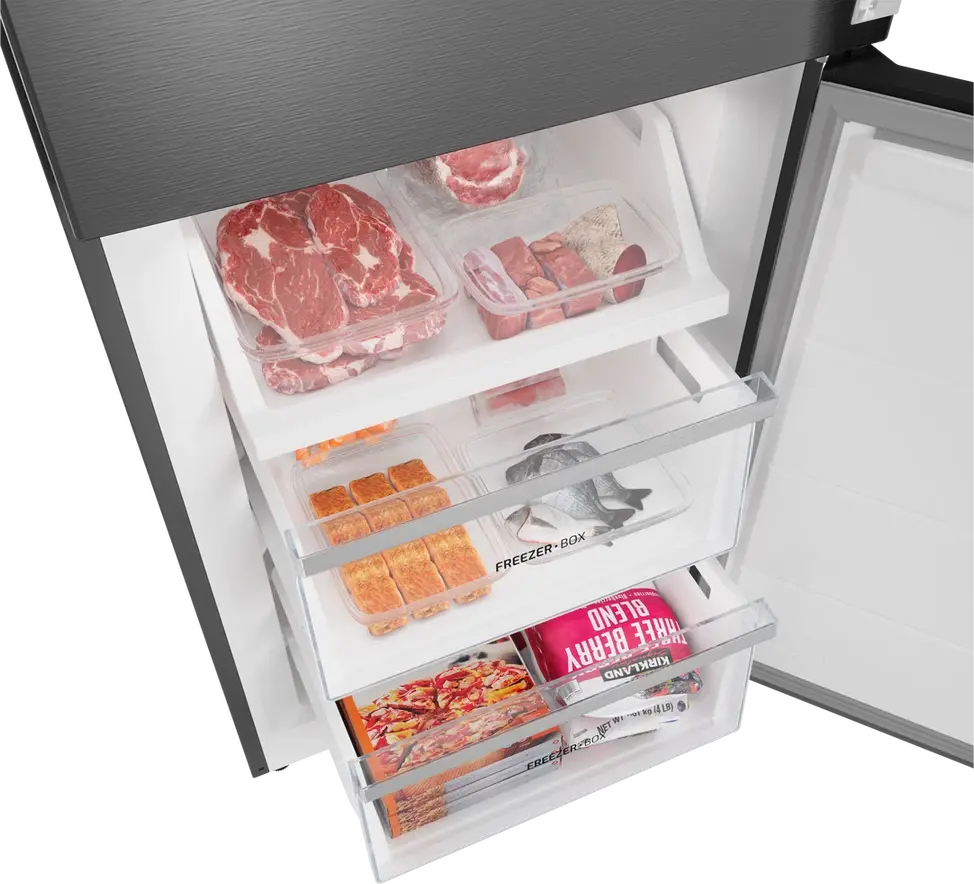 Frigider Combinat Teka RBF 64660 SS, Total No Frost, Motor Inverter, Inox, DualTemp, Iluminare LED, Capacitate 338L, Dimensiuni 60x70x185 cm