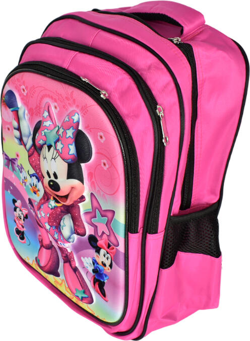Ghiozdan Școlar 163D02, 20-25L, Poliester Impermeabil, Spate Ergonomic, Compartiment Laptop 15", Rucsac Unisex pentru Gimnaziu și Liceu