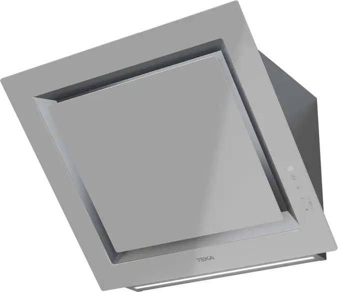 Hota Decorativă Verticală Teka DLV 68660 SM TOS, Urban Colors Steam Grey, 600mm, Control Touch, Iluminare LED, Funcție Fresh AIR, Motor EcoPower, 725 m3/h
