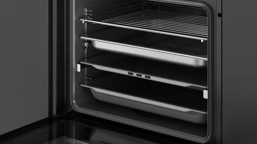 Teka HLB 8550 Multifunctional Steam Oven, 70L Capacity, A+ Energy Class, HydroClean, SurroundTemp, SoftClose, Infinity Glass, Touch Control
