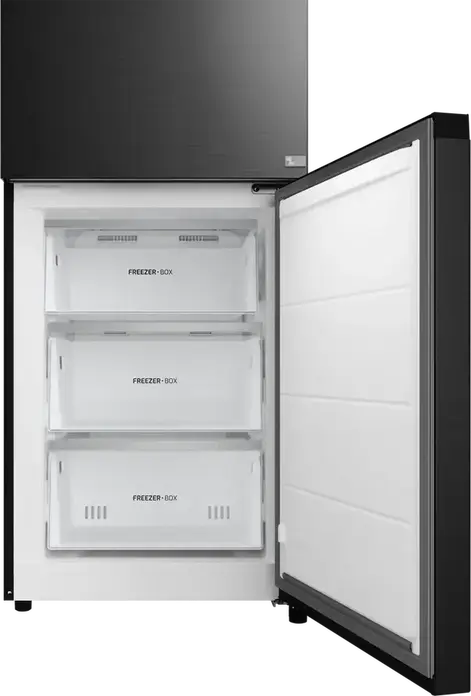 Frigider Combinat Teka RBF 88680 DSS, Total No Frost, Dark Inox, Motor Inverter, Metal Cooling, Iluminare LED, Capacitate 378L, 59.5x70x201 cm