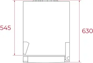 Teka NFL 342 C E-INOX Free Standing Combi Refrigerator, Full No Frost, Bottom Freezer, 302L Net Volume, Energy Class E, Inox Fingerprint Proof