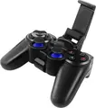 2.4G Wireless Gamepad for PS3 Android PC - Ergonomic Plug-and-Play Controller with USB Receiver, OTG Adapters, Smartphone Holder, 10m Range