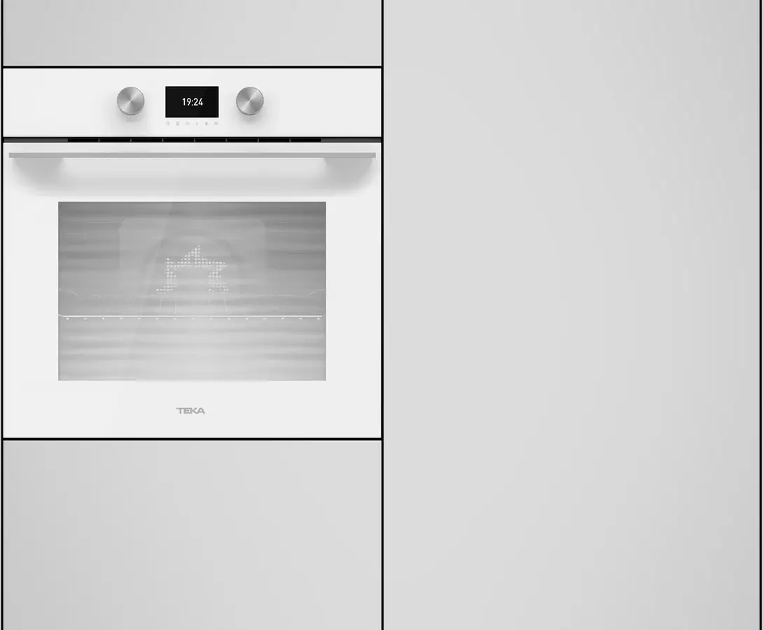 Teka HLB 8600 WH Urban Colors Edition Multifunction Built-in Oven, 70L, A+ Energy Class, HydroClean PRO, TFT Touch Display, SoftClose Door, White