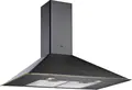 Teka DOS 60.2 AT Decorative Chimney Hood, Pyramid Shape, Anthracite Rustic with Brass Finish, 60cm Width, 3 Speed + Intensive, LED Lighting, Class B