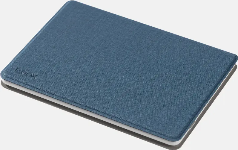 Onyx Boox Go 6 (Gen II) Magnetic Case - Navy Woven Textured Fabric Protective Cover with Auto Sleep/Wake and Magnetic Attachment