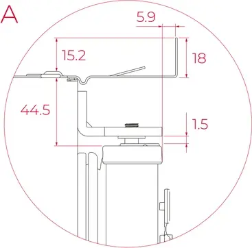 Congelator încorporabil Teka RSF 73385 FI, Total No Frost, Motor Inverter, Capacitate 212L, Clasa Energetică D, Sistem Culisare, VitaCare Box, Alb, 178.5 cm