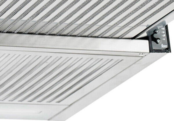 Teka CNL 6415 Plus Telescopic Pull-out Hood, White, 600mm, EcoPower Motor, 5 Speeds + Turbo, LED Lighting, Energy Class A, Stainless Steel Filters