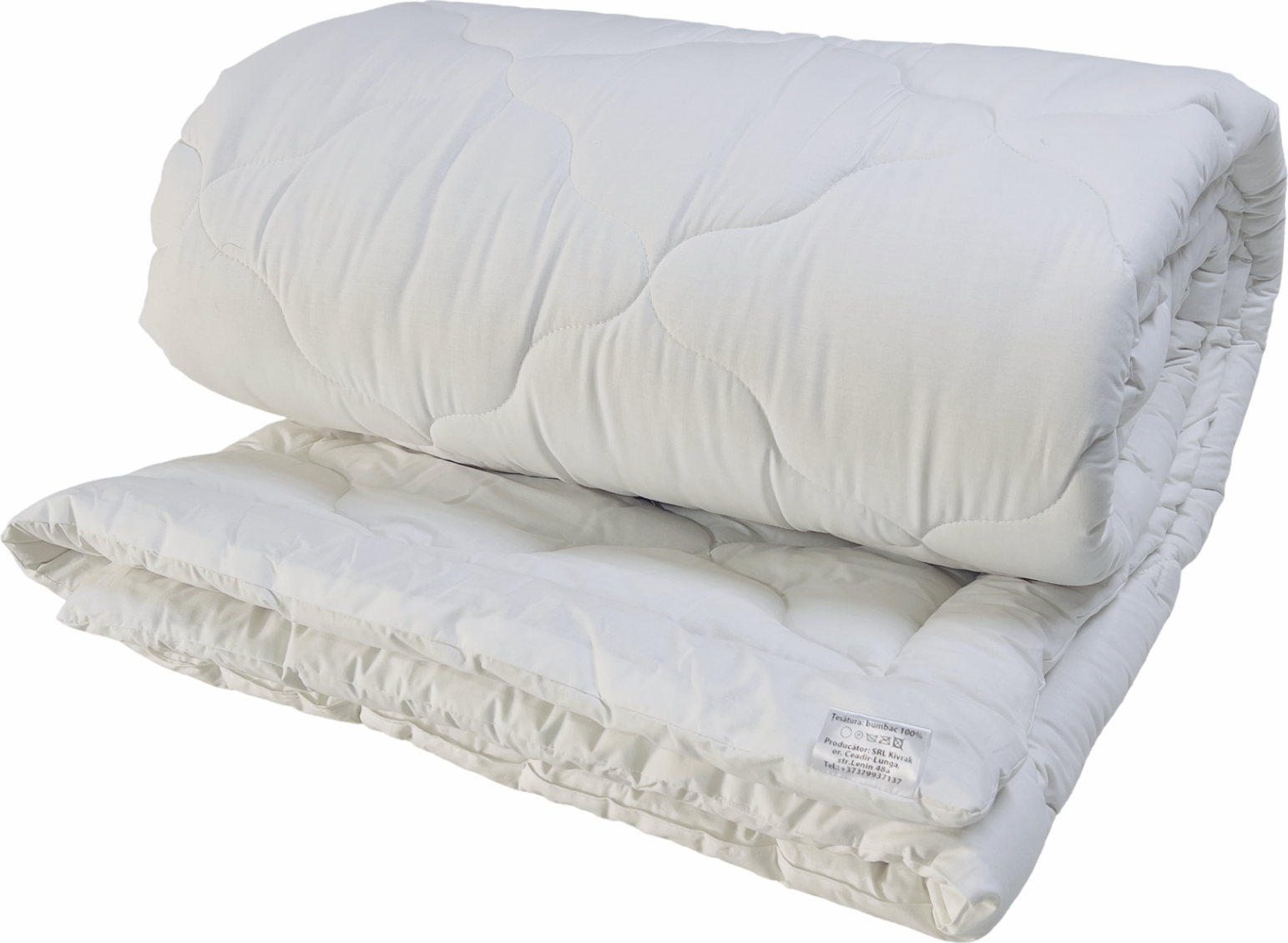 Kivrak Winter Duvet 200x220 cm, 100% Natural Southern Tsigai Sheep Wool Filling 3kg, 100% Cotton Ranfors Cover, Quilted Warm Blanket with Carrying Bag