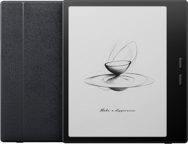 ONYX BOOX Go 7 E-Reader, Black, 7" E Ink Carta 1300, 300 PPI, Octa-core 2.4GHz, 4GB RAM, 64GB, Android 13, Page-Turn Buttons, MicroSD Slot