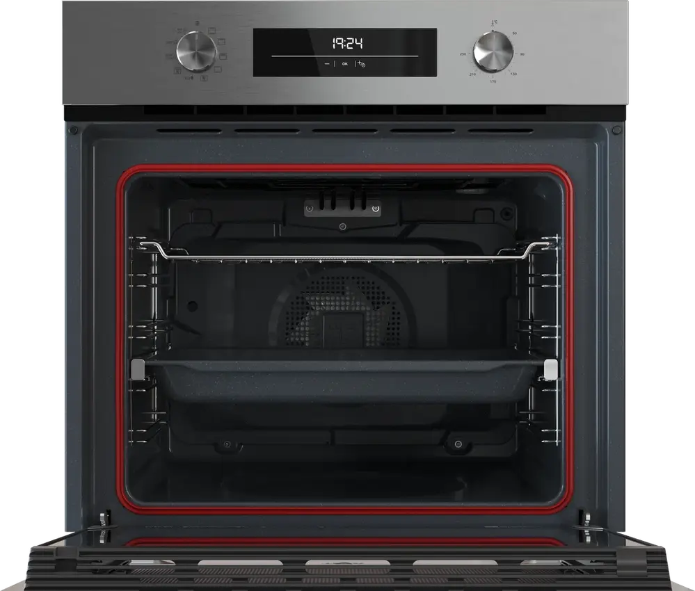 Cuptor Incorporabil Multifunctional Teka HSB 6350 P SS NEO, Capacitate 70L, Clasa Energetica A+, Curatare DualClean Pirolitica si HydroClean, Inox
