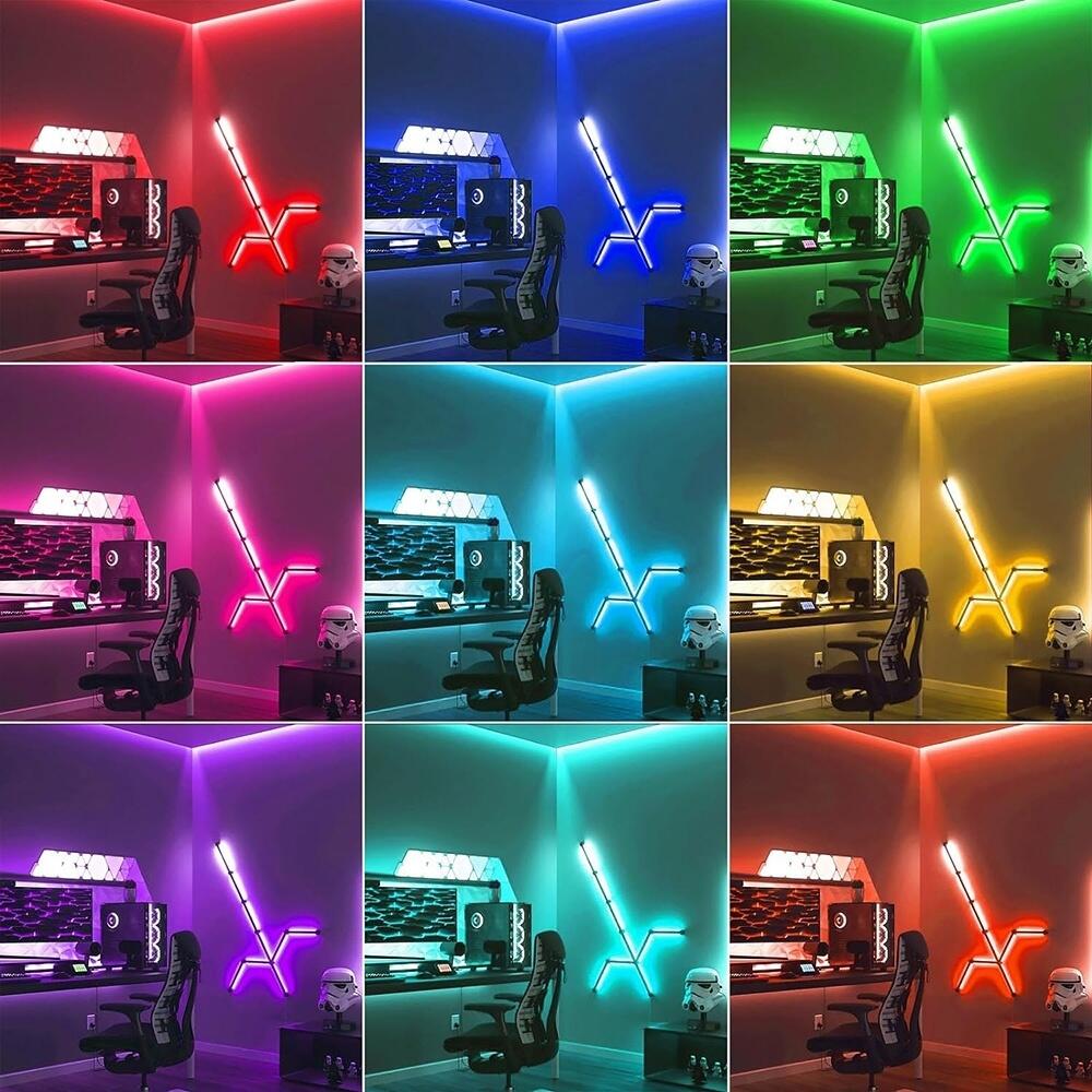 Kit Bandă LED ProLed COB RGB 5m, 24V, Lumină Continuă Fără Puncte, Control Smart App, Sincronizare Muzică, Unghi 180°, Autoadeziv 3M, Plug-and-Play