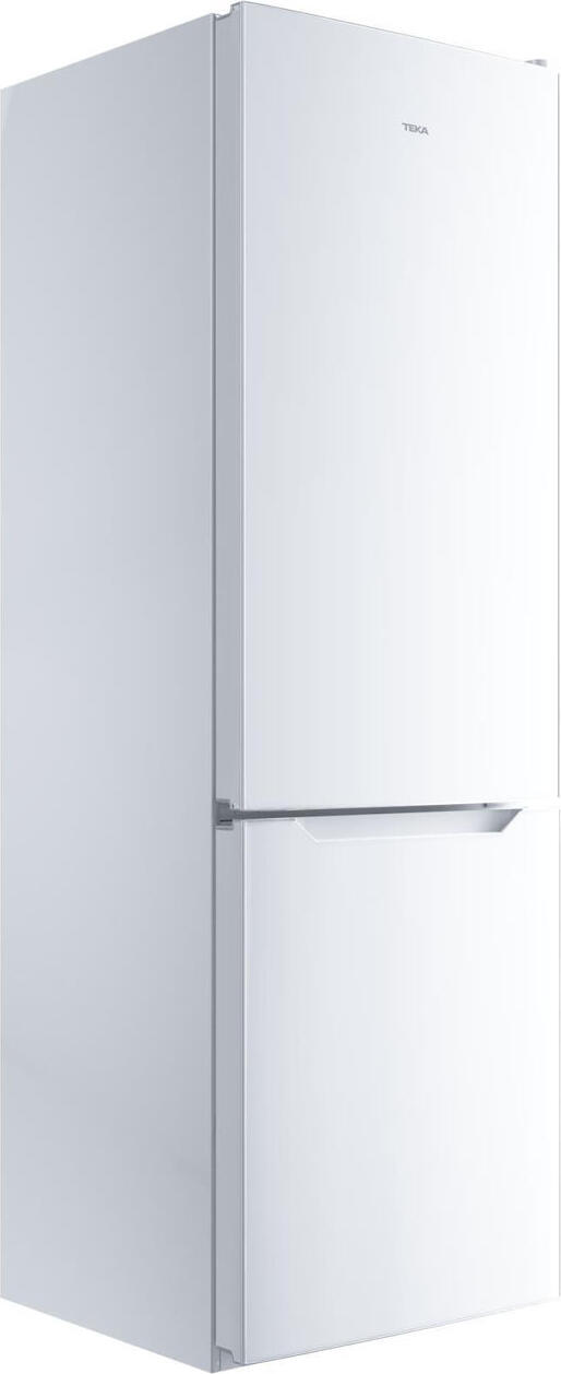 Teka NFL 342 Free Standing Combi Refrigerator, Full No Frost, Bottom Freezer, White, 325L Gross Volume, LED Lighting, Energy Class E, 188cm Height