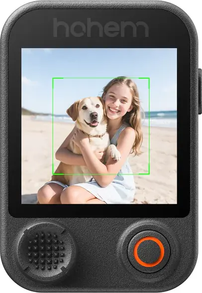 Hohem iSteady V3 Ultra 3-Axis Smartphone Gimbal Stabilizer with Detachable Touchscreen Remote, AI Tracking, Fill Light and Extension Rod - Shadow Black