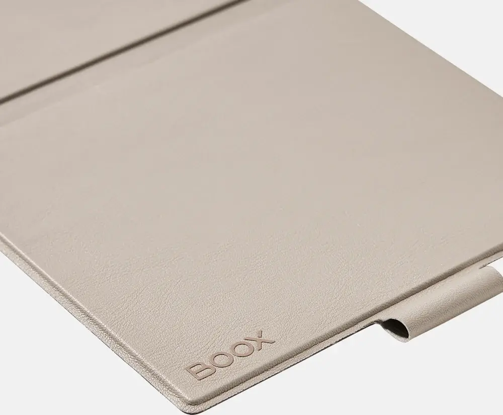 ONYX BOOX Magnetic Case for Go 7, Go Color 7 (Gen II) & Page, Slim Vegan Leather Folio with Auto Sleep/Wake, Beige