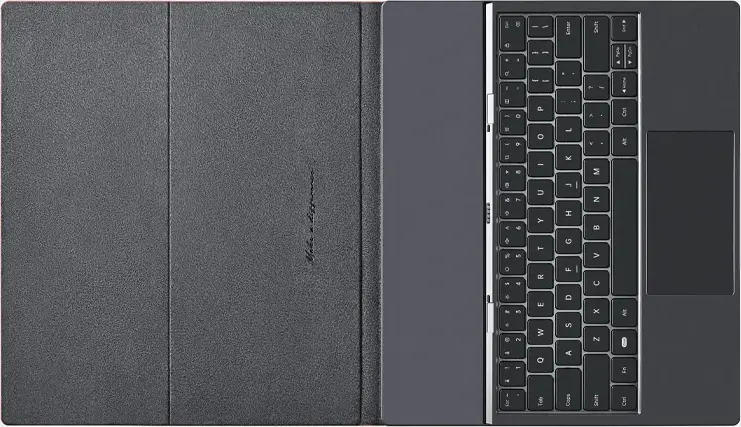 ONYX BOOX 13.3" Magnetic Keyboard Cover for Note Max & Tab X C, Pogo-Pin Connection, Trackpad, PU Leather, Shortcut Keys