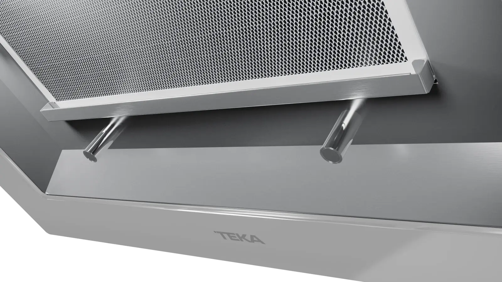 Hota Decorativă Verticală Teka DLV 68660 SM TOS, Urban Colors Steam Grey, 600mm, Control Touch, Iluminare LED, Funcție Fresh AIR, Motor EcoPower, 725 m3/h