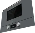 Встраиваемая микроволновая печь с грилем Teka ML 8220 BIS L ST, стекло Stone Grey, керамическое дно без поворотного стола, объем 22 л, 850Вт/1200Вт