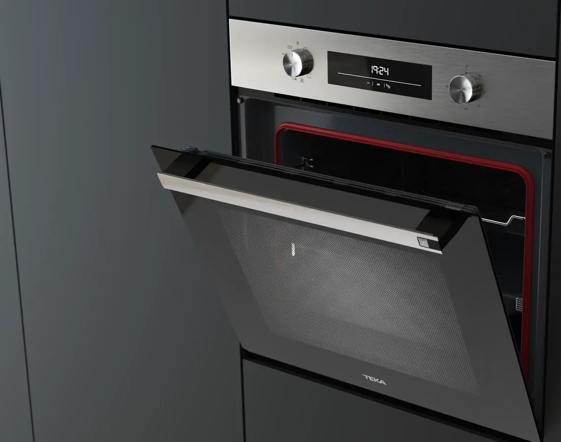 Cuptor Incorporabil Multifunctional Teka HSB 6350 P SS NEO, Capacitate 70L, Clasa Energetica A+, Curatare DualClean Pirolitica si HydroClean, Inox