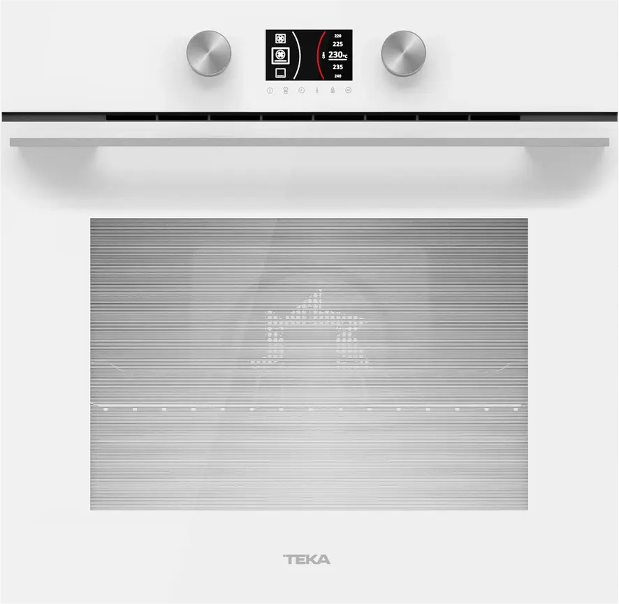 Teka HLB 8600 WH Urban Colors Edition Multifunction Built-in Oven, 70L, A+ Energy Class, HydroClean PRO, TFT Touch Display, SoftClose Door, White