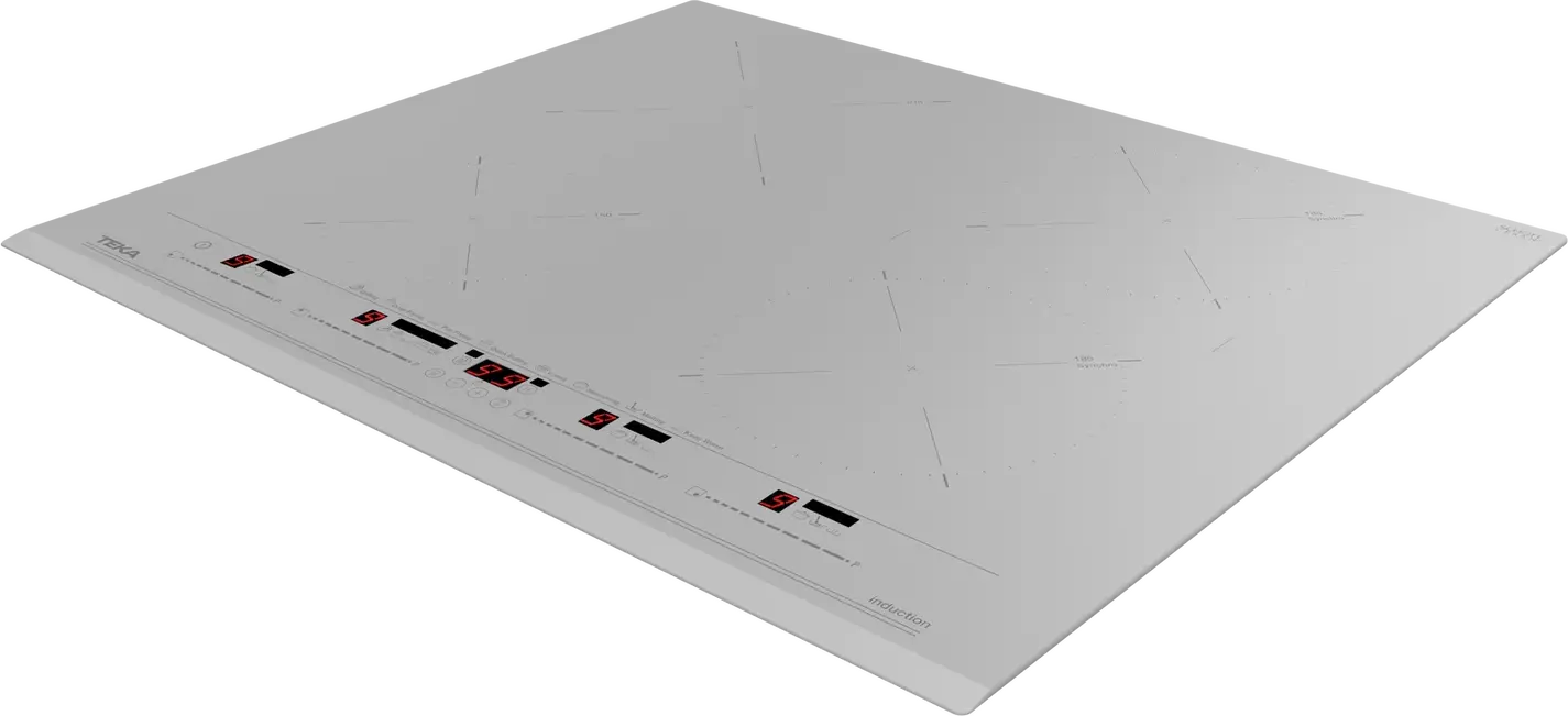 Индукционная варочная панель Teka IZC 64630 MST MasterSense, 60 см, стекло Steam Grey, управление MultiSlider Touch, 5 зон с функцией Syncro и Power Plus