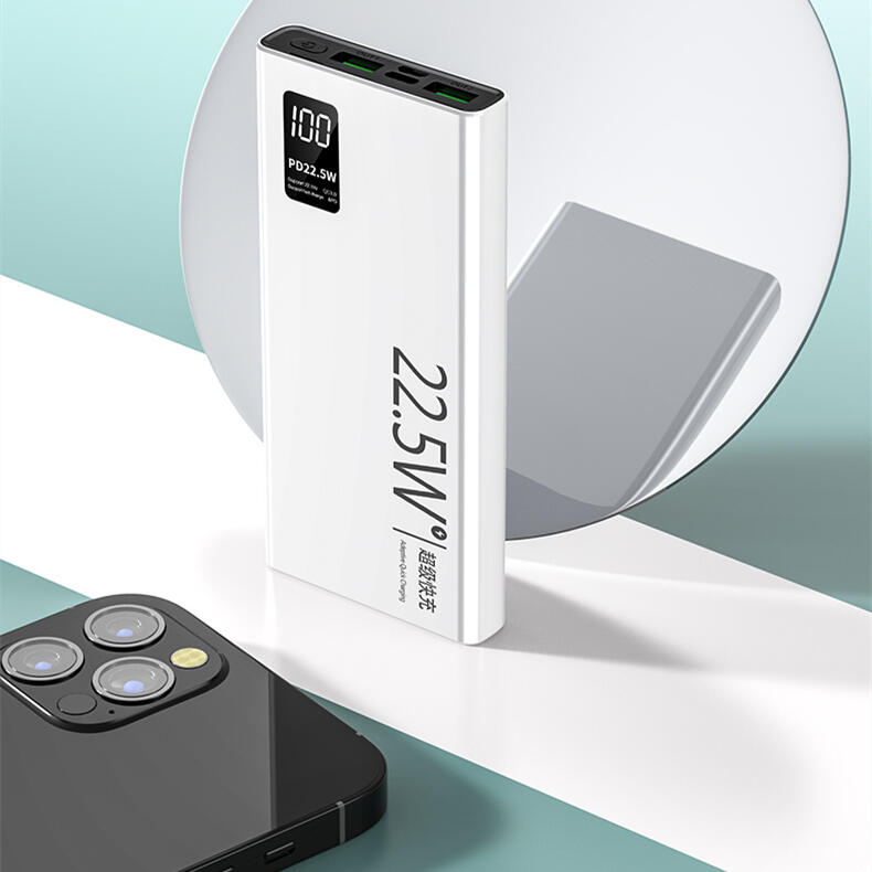 Baterie Externă CY-K8A 20000mAh, Încărcător Portabil 22.5W cu Încărcare Rapidă PD 20W USB-C, 3 Porturi pentru Smartphone-uri și Tablete