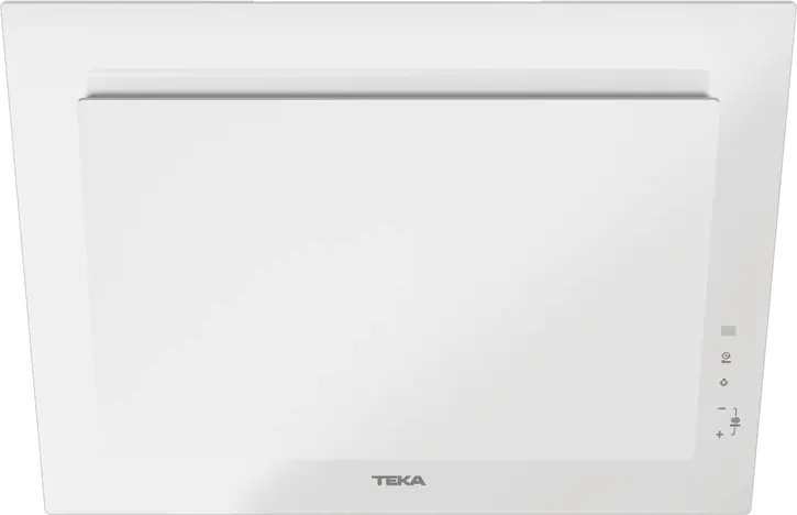 Hota Decorativă Verticală de Sticlă Teka DVT 68660 TBS, Albă, Aspirație Duală, Control Touch, 3+1 Viteze, Iluminare LED, Lățime 60cm, Urban Colors Edition