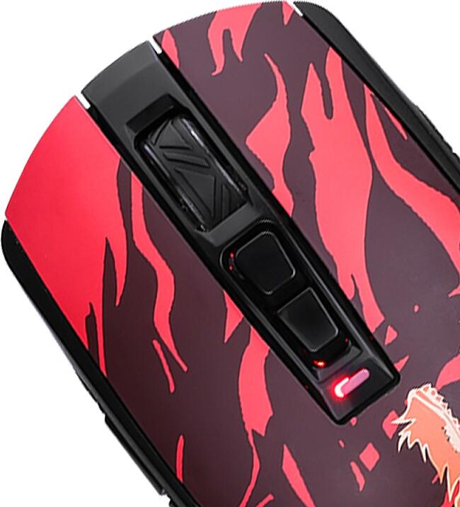 Marvo G939 Gaming Mouse, Pixart 3325 Optical Sensor, 10000 DPI, 7 Programmable Buttons, RGB Lighting, Ergonomic FireWolf Design, Wired USB, Black