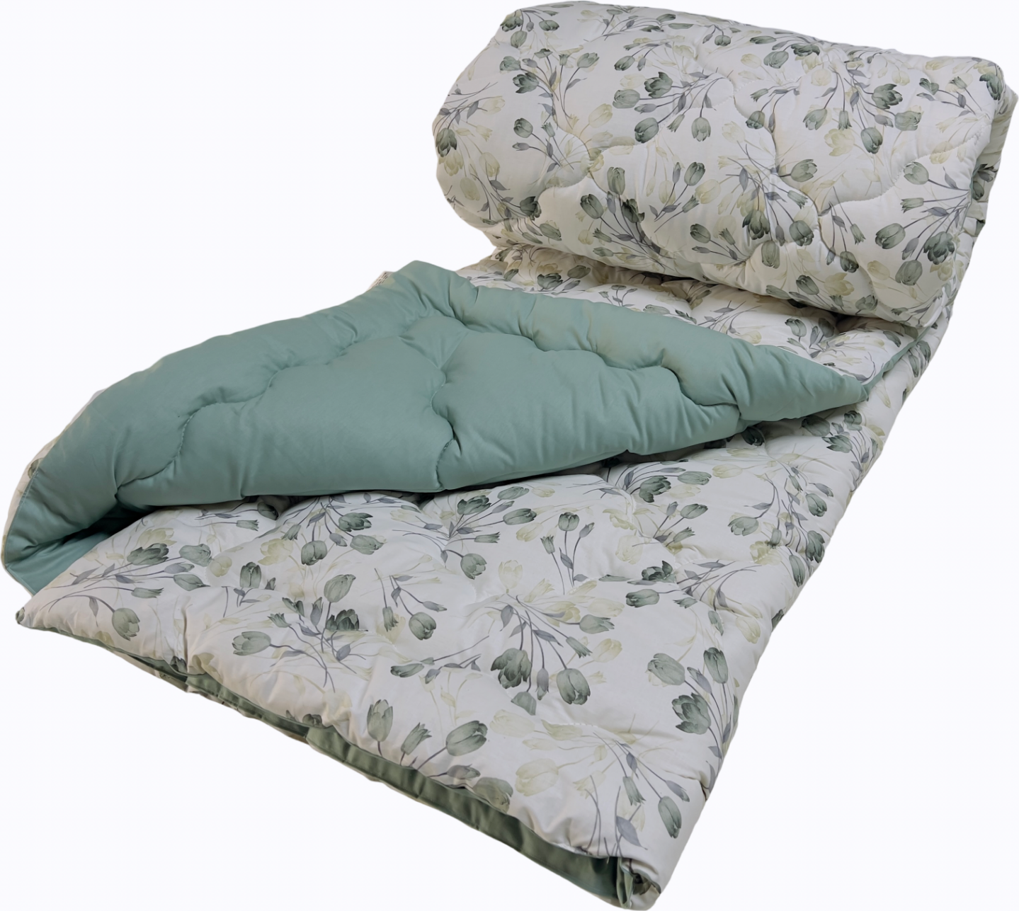KIVRAK Winter Blanket 200x220 cm, 100% Natural Sheep Wool Filling, Ranfors Cotton Cover, Breathable Heat-Retaining Quilt with Carrying Bag