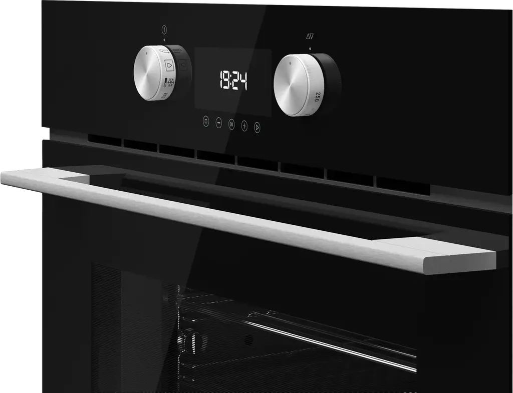 Cuptor cu Microunde și Grill Încorporabil Teka MLC 8440 BK, Ediția Urban Colors, Putere 1000W/1400W, Capacitate 45L, Control Touch, Negru Night River