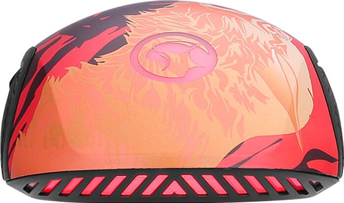 Marvo G939 Gaming Mouse, Pixart 3325 Optical Sensor, 10000 DPI, 7 Programmable Buttons, RGB Lighting, Ergonomic FireWolf Design, Wired USB, Black