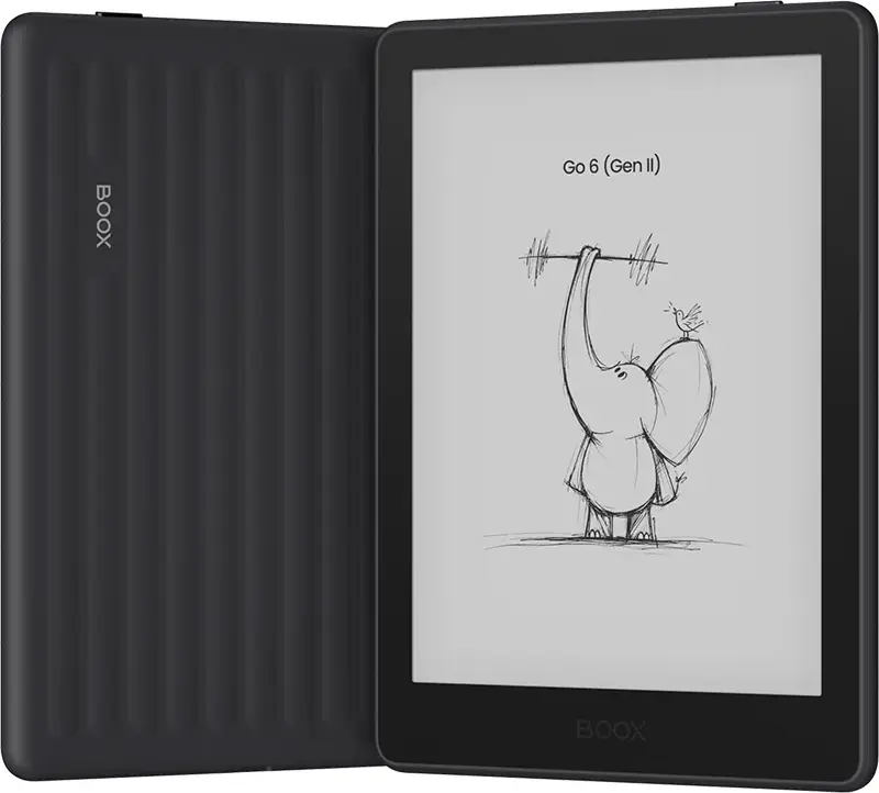 ONYX BOOX Go 6 (Gen II) E-Reader, 6" E Ink Carta 1300, 300 PPI, 3GB RAM, 32GB, Android 11, Stylus Support, Front Light, Plum