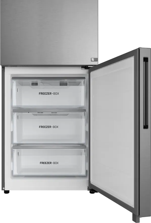 Teka RBF 64650 SS Free-standing Combi Refrigerator with Bottom Freezer, Total No Frost, Inverter Motor, Stainless Steel, Energy Class C, 401L